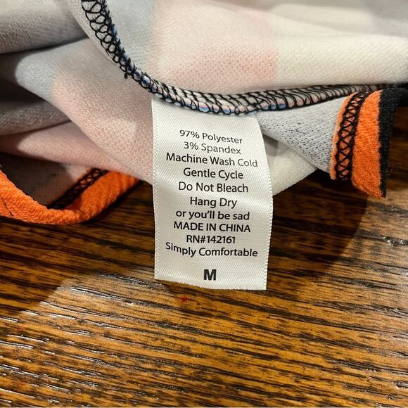 LuLaRoe Amelia Multicolor Striped short sleeve knee length Dress size medium - Picture 9 of 13